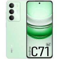 Imagem de Celular realme C71 5G RMX3943 NFC Dual SIM de 128GB 6GB RAM de 6.67 50MP 8MP - Periot Green (Anatel)